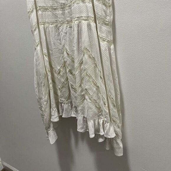 Intimately Free People Top Womens XS Sleeveless Blouse Flowy Oversized Boho - Picture 11 of 11